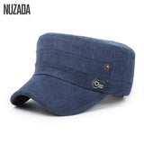 NUZADA - Old Effect Military Hats Classic Solid