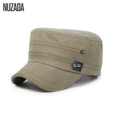 NUZADA - Old Effect Military Hats Classic Solid